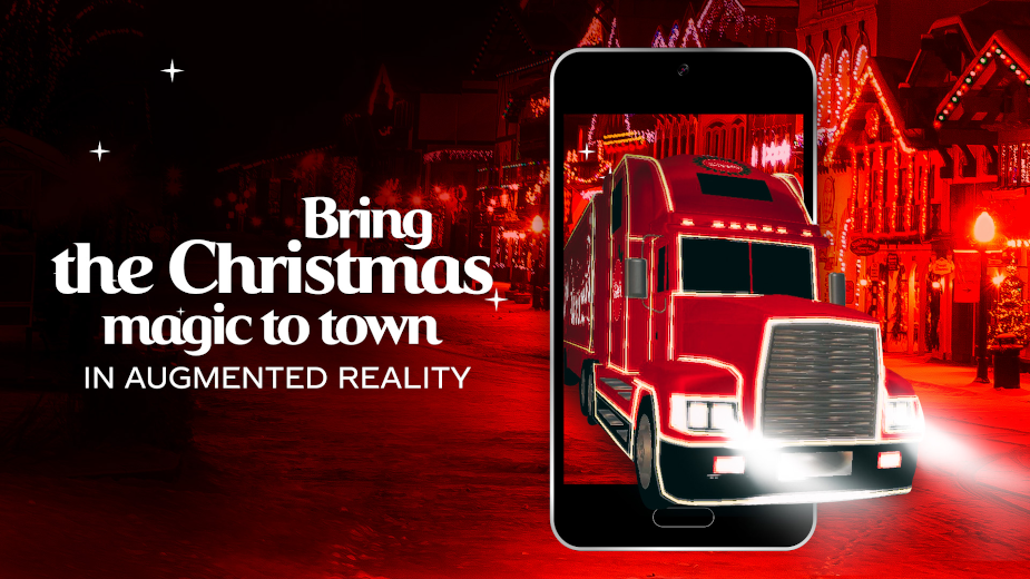 Coca Cola Christmas Truck AR