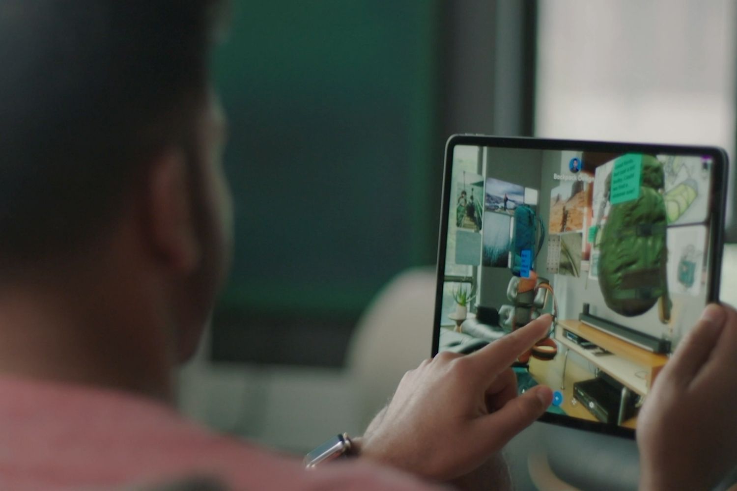 tablet social workspace