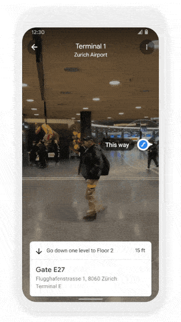 Google AR Navigation