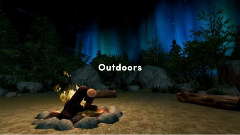 VR environment
