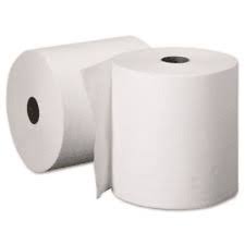 360m Wiper Roll White Embossed