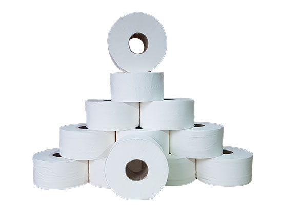 Mini Jumbo Toilet Rolls 150m (76mm Core) Recycled