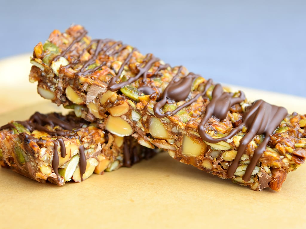 Keto Nobake Granola Bars