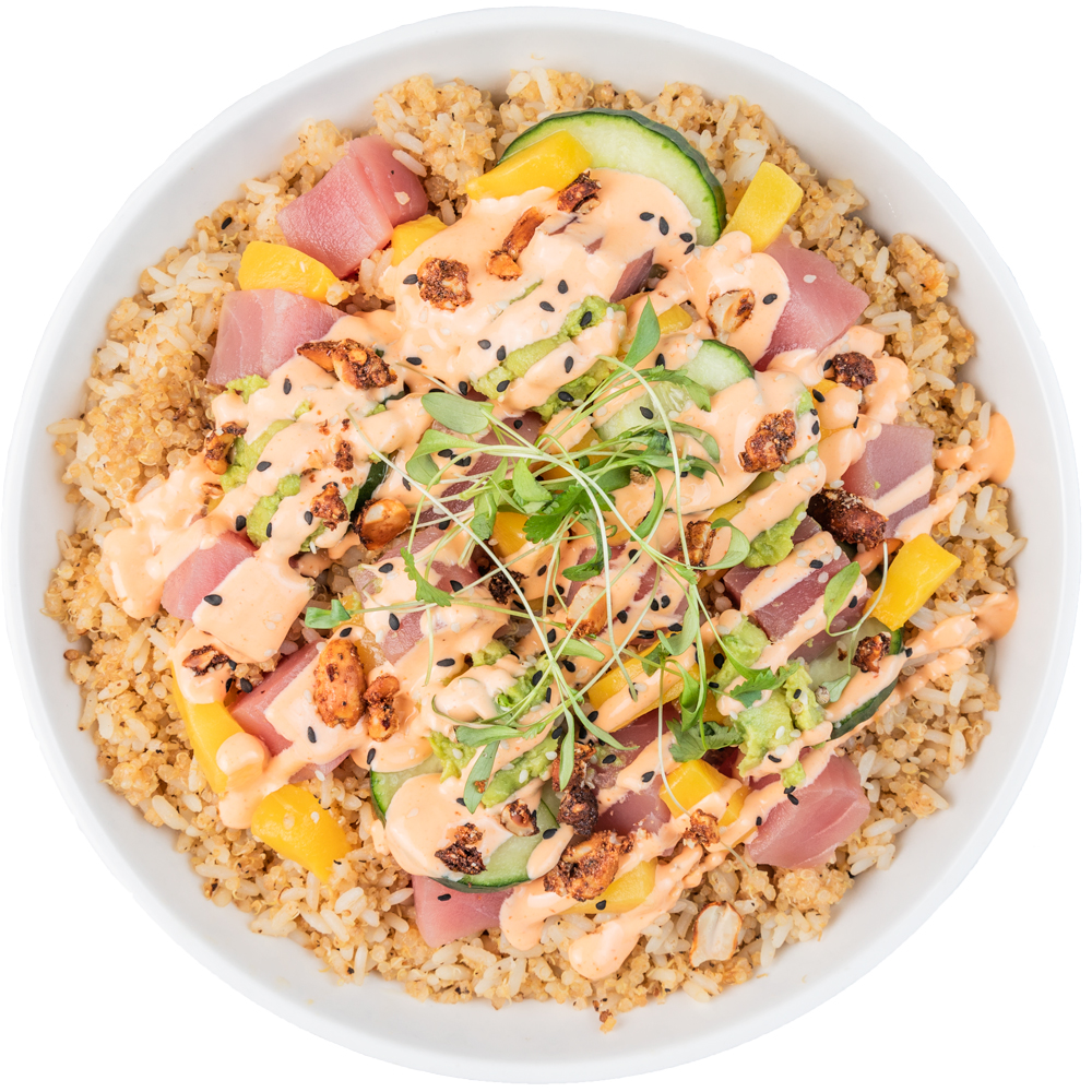 Ahi Tuna Poke Bowl