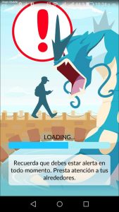 Interfaz Pokémon GO