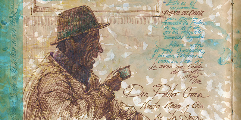 Pastor Correa, guía de la montaña