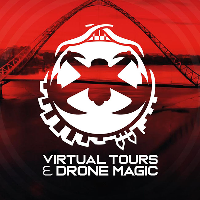 Virtual Tours & Drone Magic branding