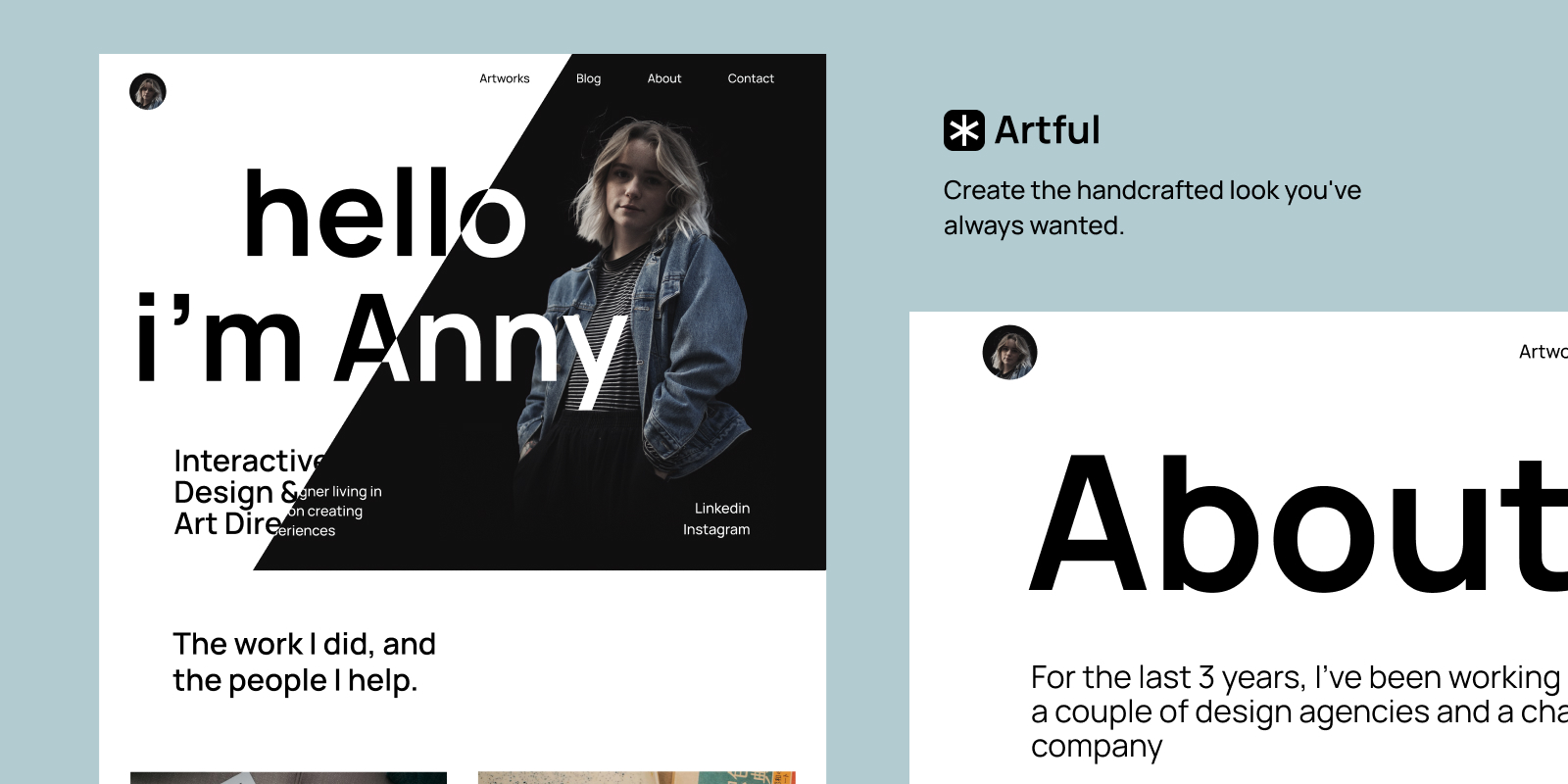 Artful - Webflow Portfolio
