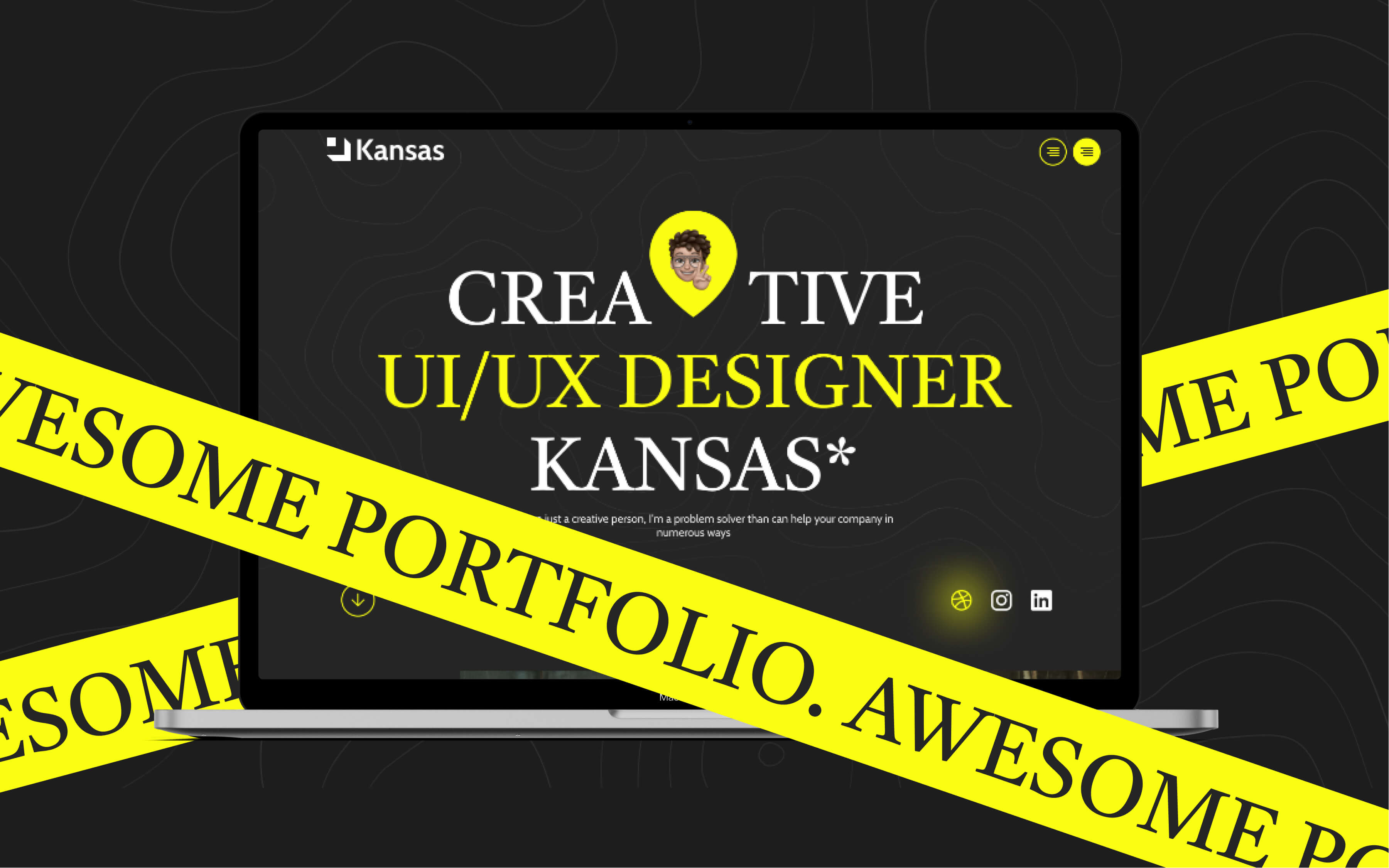 Kansas - Portfolio Website Template