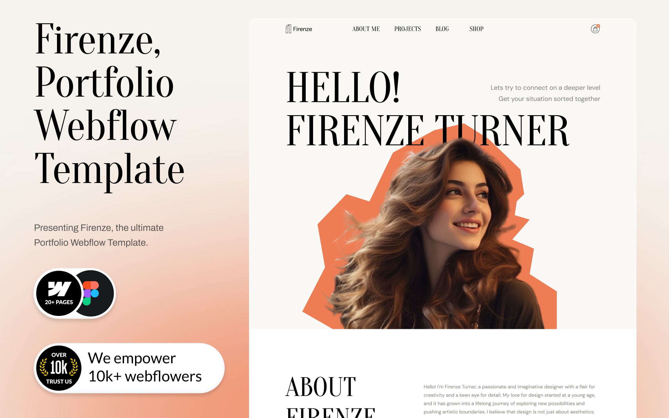 Firenze - Portfolio Website Template