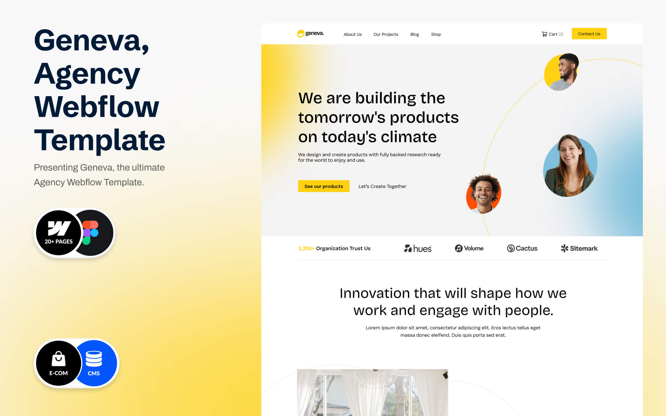 Geneva - Agency Website Template