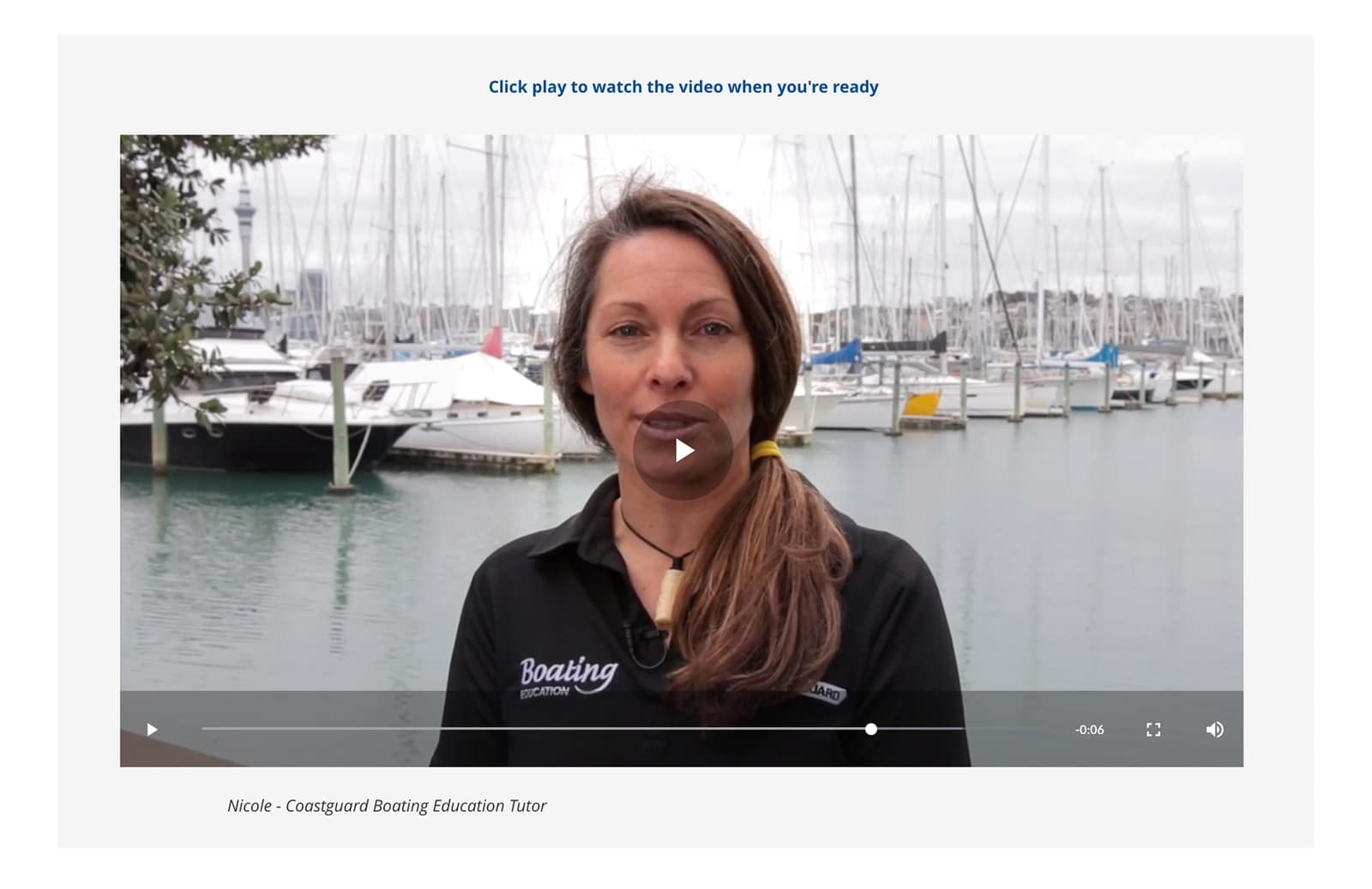 Case Study Coastguard Boating Education