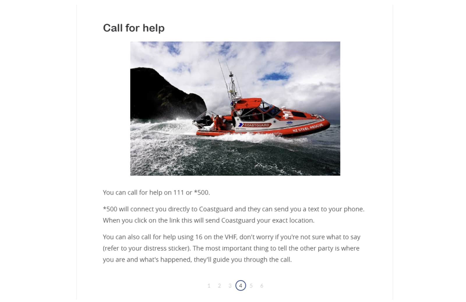Case Study Coastguard Boating Education