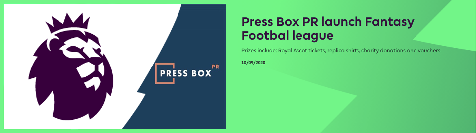 Fantasy Football Press Box Pr