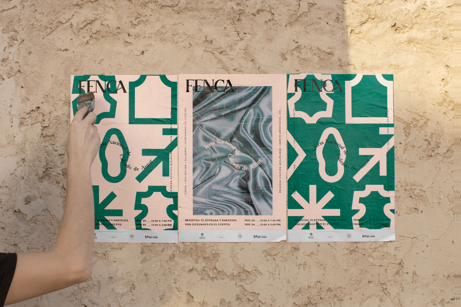 FENCA had to visually mix the traditional environment of the shoe in Mexico and the innovation of an event that positions the author's design, to show itself with a distinguished style within the medium, which would connect with the fashion and trends of the moment but above all applicable to the physical and digital experience of its participants.