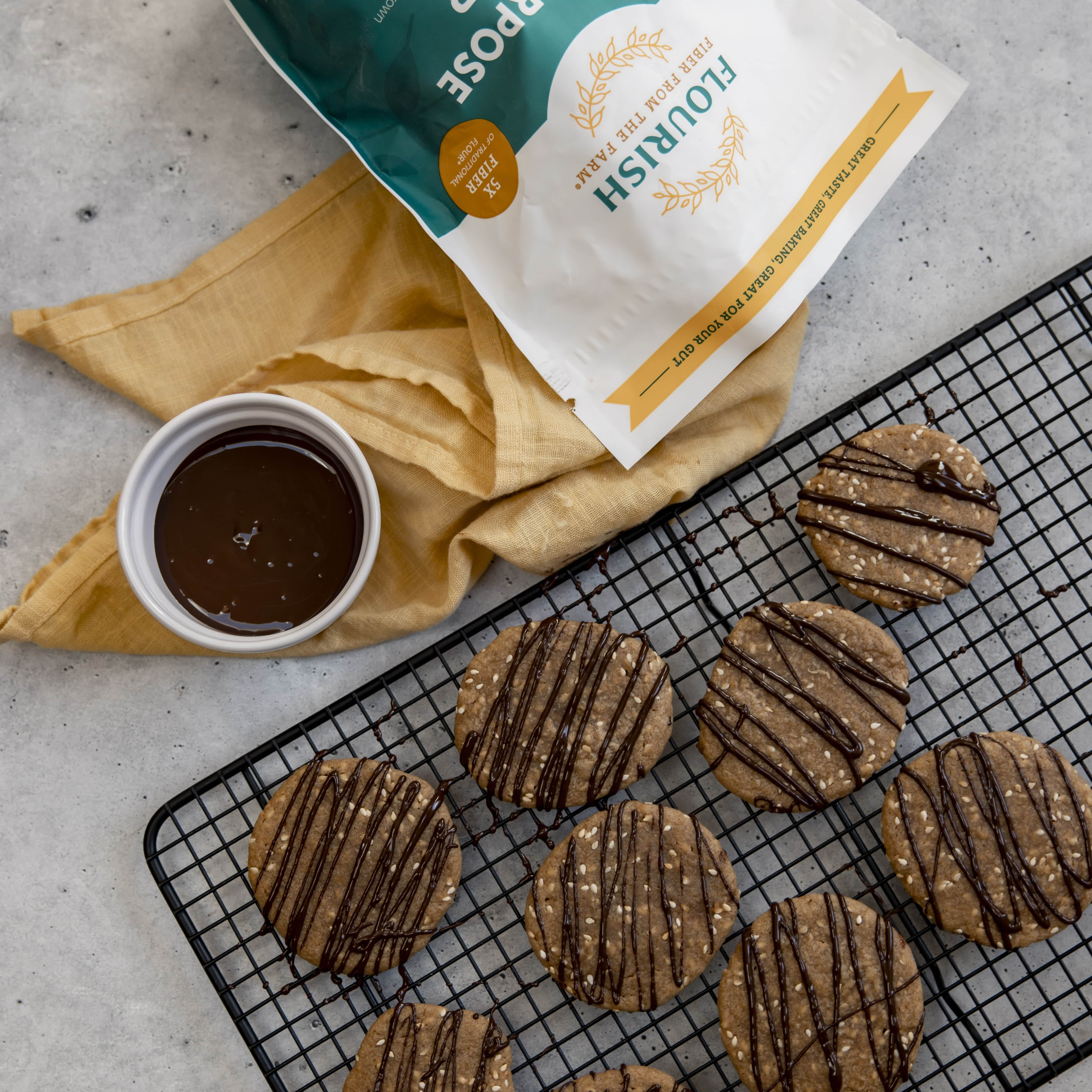 Kwanzaa Benne Seed Cookie Flourish Flour