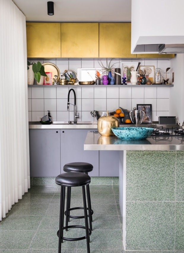 piso em granilite