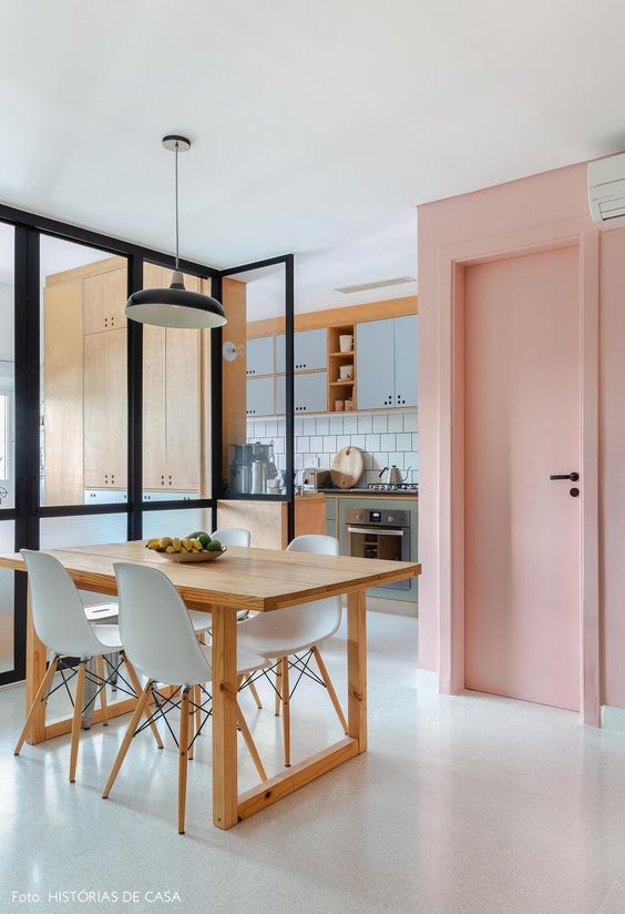 apartamento pequeno cozinha integrada