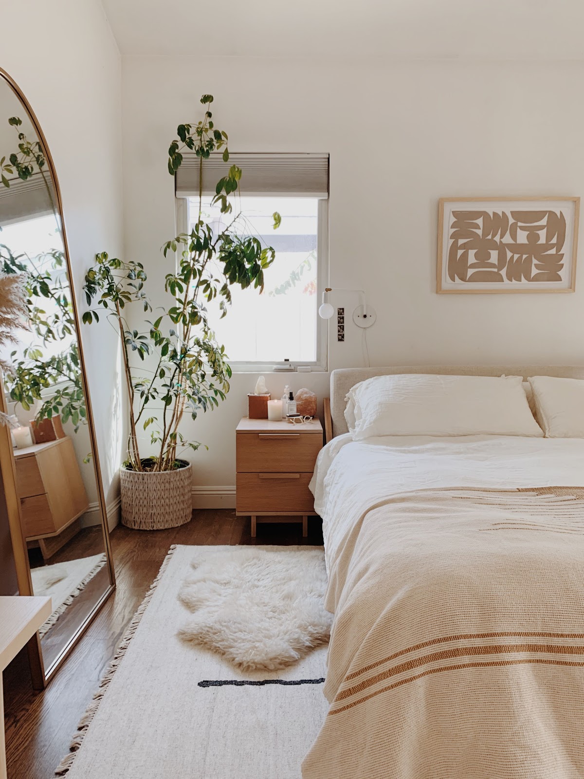 quarto casal tons neutros