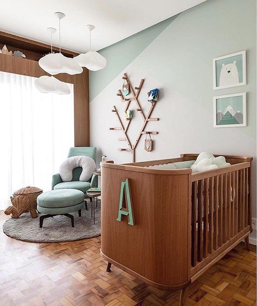 quarto de bebê neutro