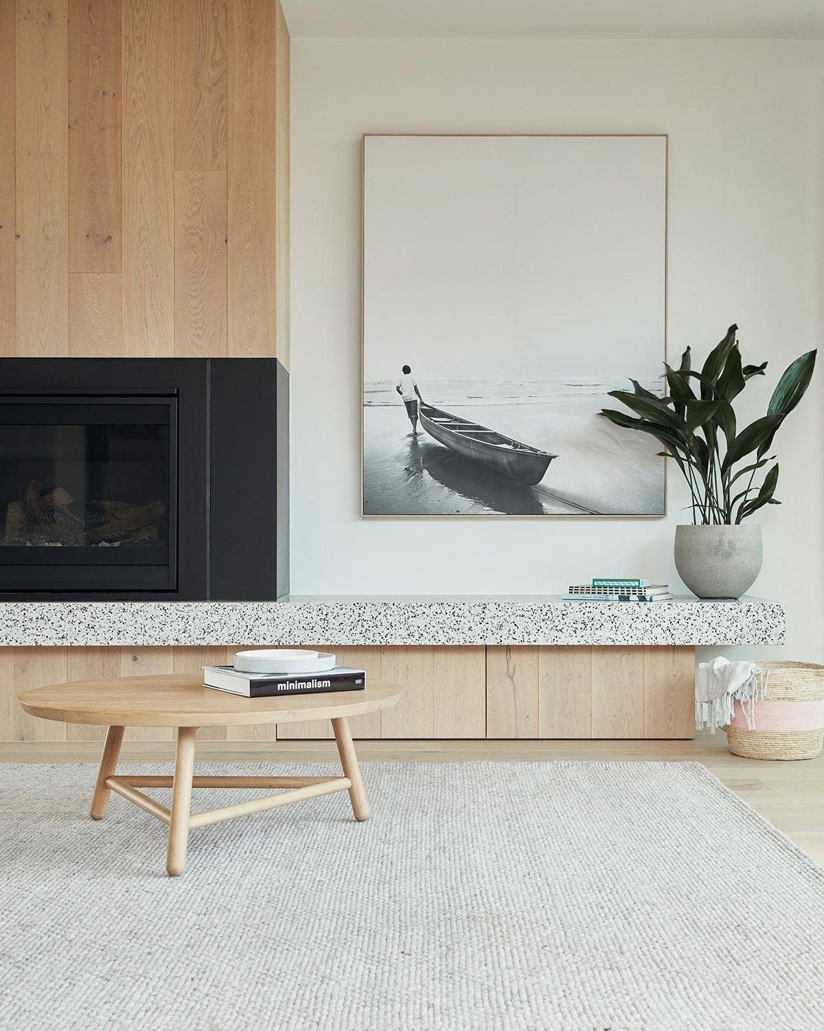 sala estilo japandi