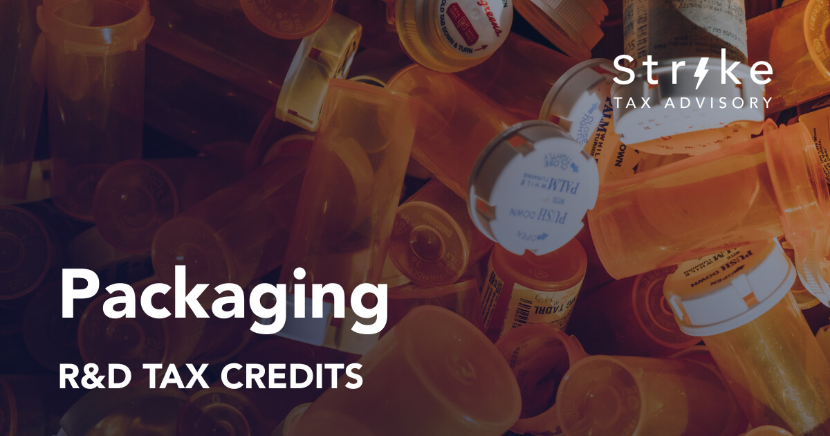 Packaging R&D Tax Credits Calculate Your Claim