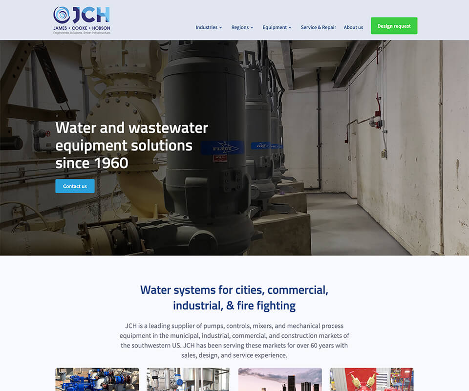 jchinc.com Webflow home page