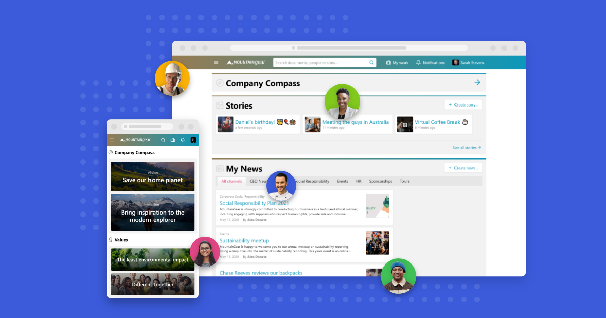 The digital home for your workforce | ahead intranet