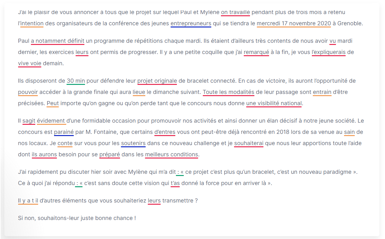 Notre méthode de test