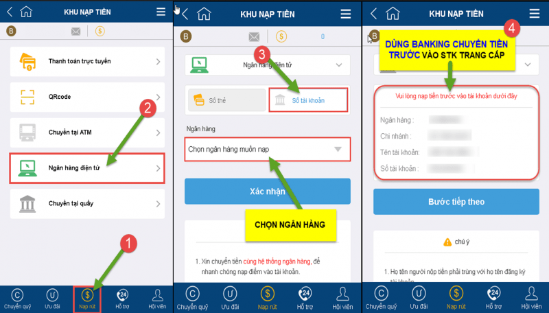 Cách nạp tiền Kubet - Rút tiền trên trang Kubet đầy đủ nhất