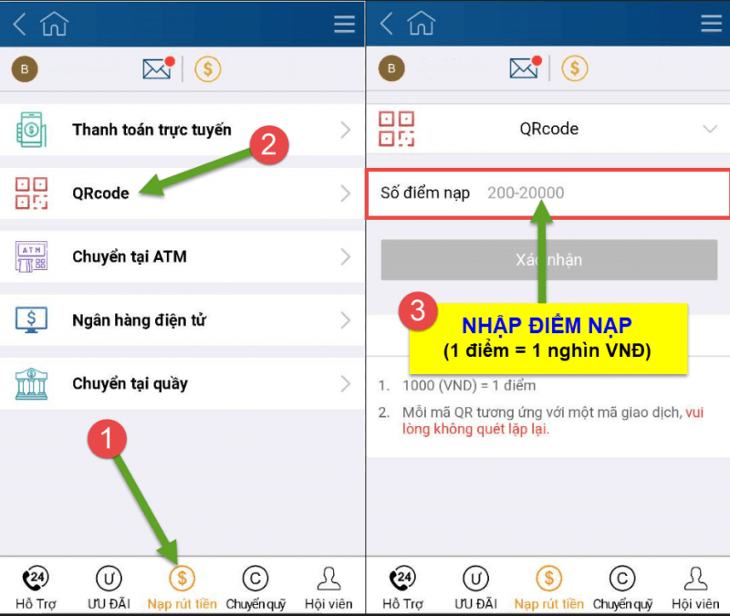 Cách nạp tiền Kubet - Rút tiền trên trang Kubet đầy đủ nhất
