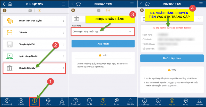 Cách nạp tiền Kubet - Rút tiền trên trang Kubet đầy đủ nhất
