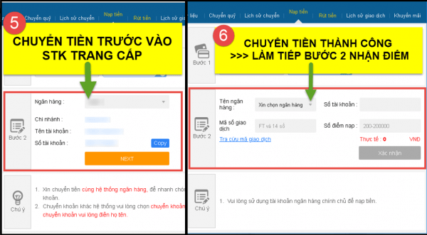 Cách nạp tiền Kubet - Rút tiền trên trang Kubet đầy đủ nhất