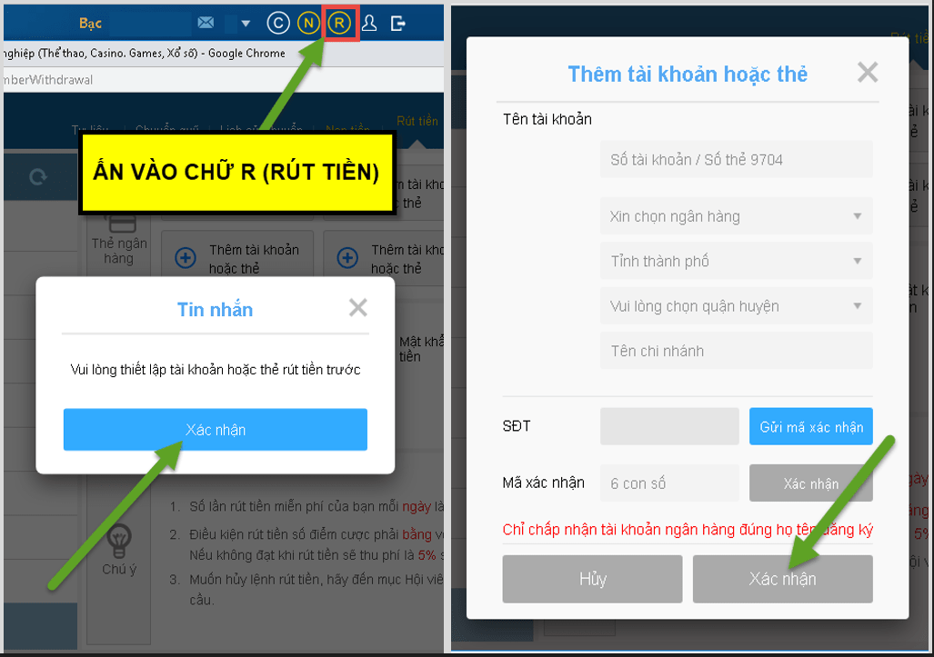 Rút tiền trên trang Kubet đầy đủ nhất