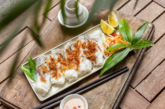 Cách làm bánh cuốn chay bằng chảo chống dính dễ dàng
