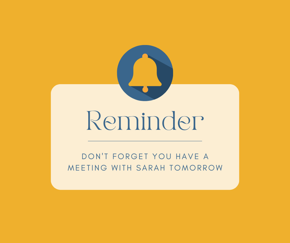 The perfect appointment reminder process for SDRs