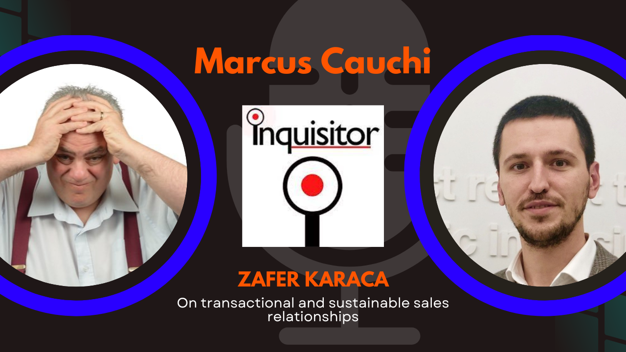 Zafer Karaca on Transactional vs Sustainable Sales