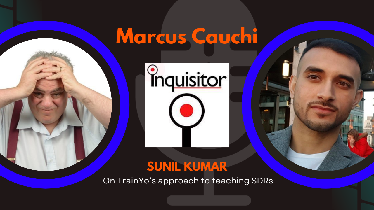 Sunil Kumar on TrainYo SDR bootcamp