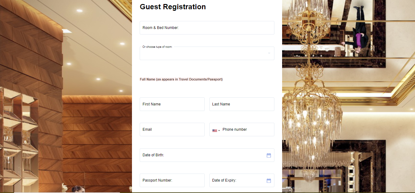 Booking Form