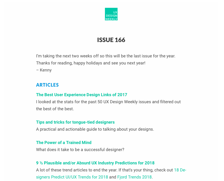 best newsletters design