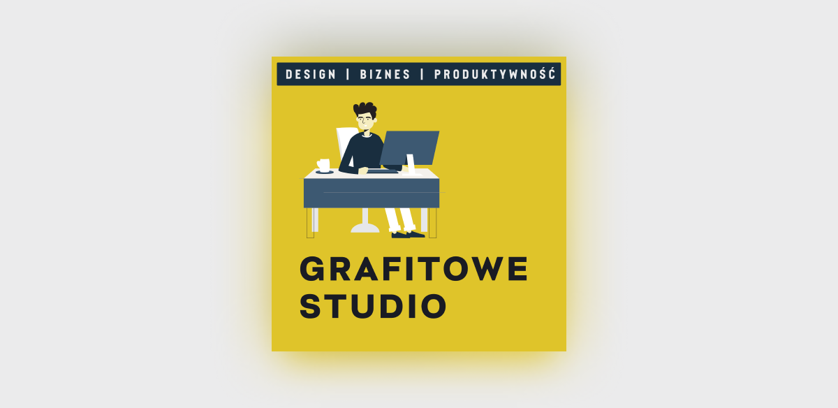Okładka mojego podcastu Grafitowe Studio