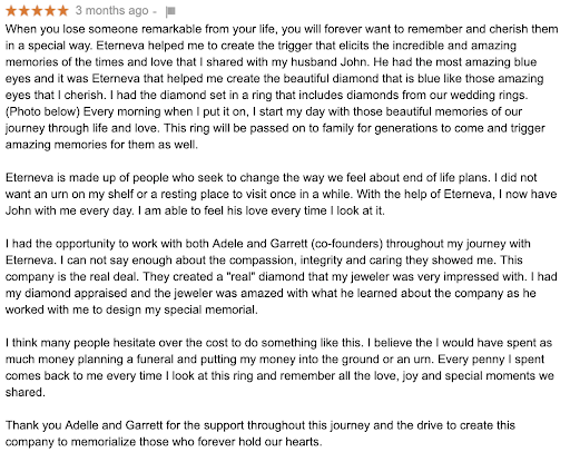 eterneva reviews