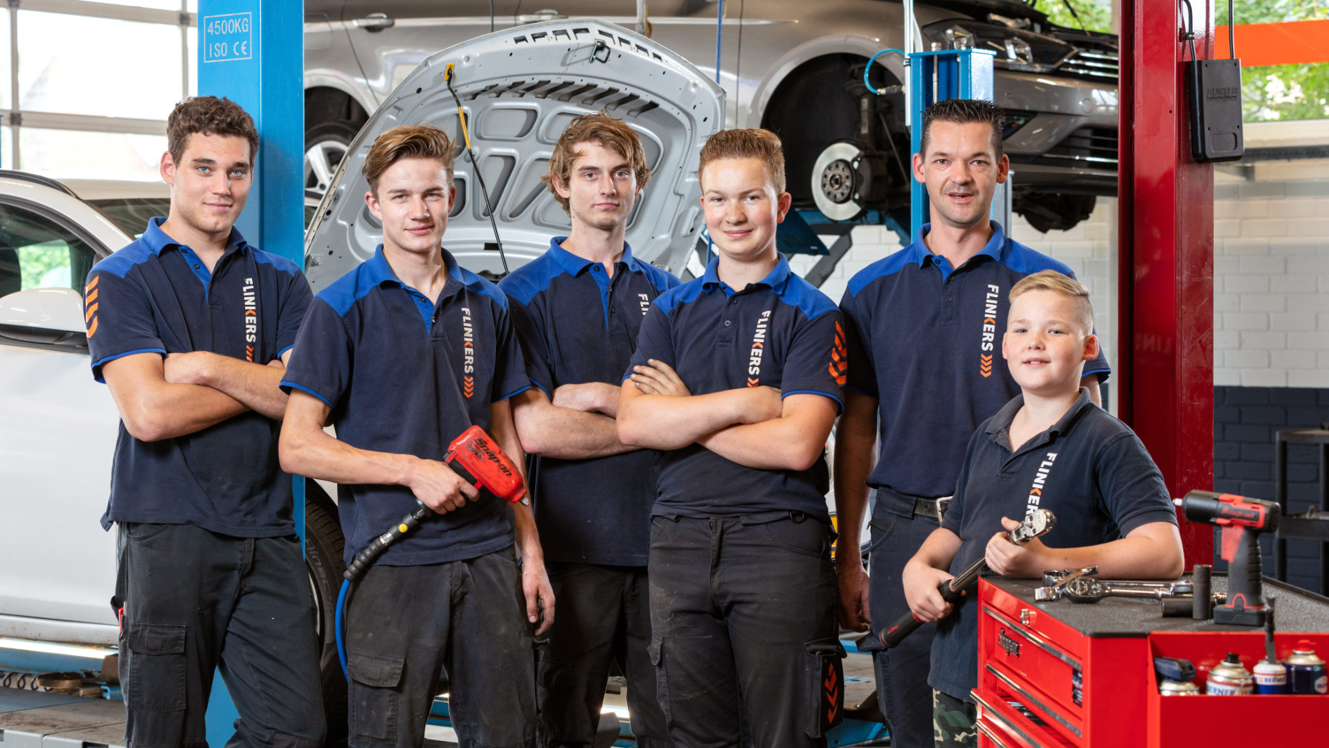 Het team van Flinkers auto's EGR Reiniging