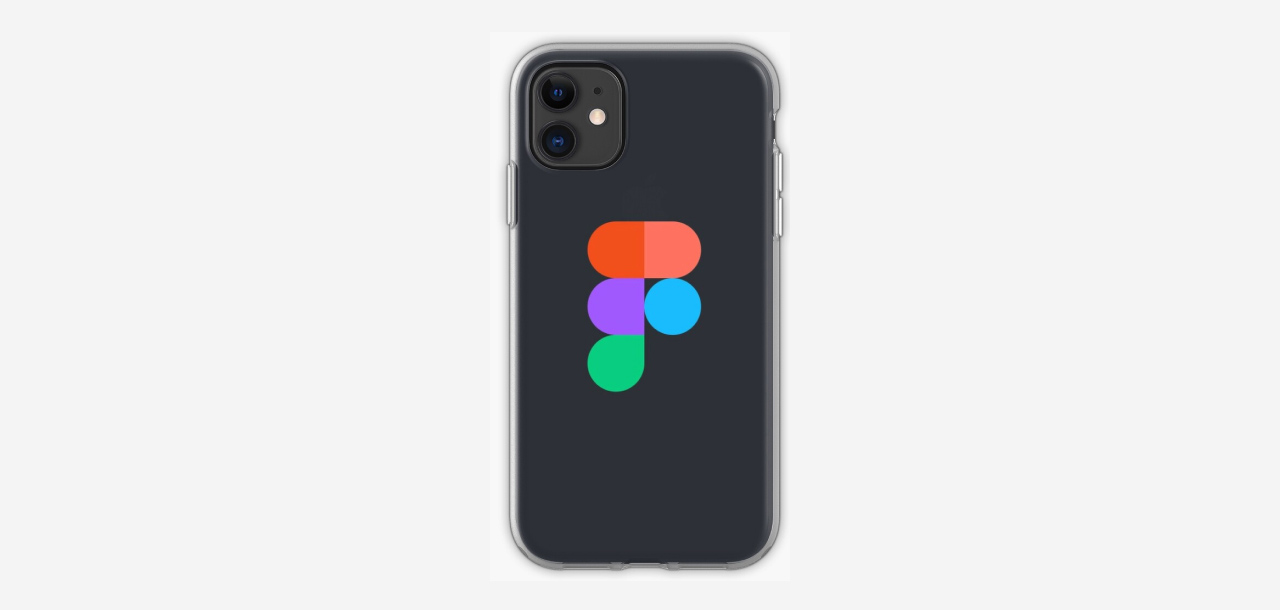 Smartphone case with Figma logo