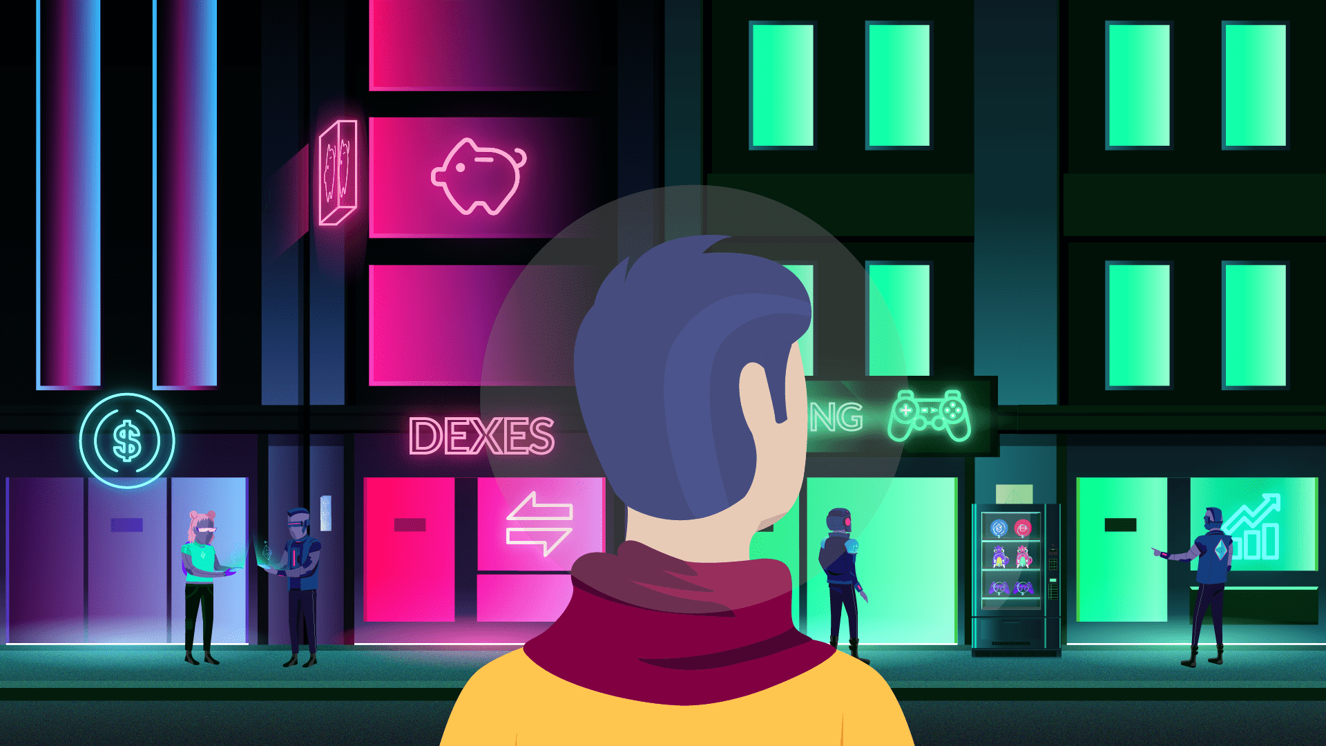DeFi vem de “Decentralized Finance”, ou traduzido, “Finanças Descentralizadas”