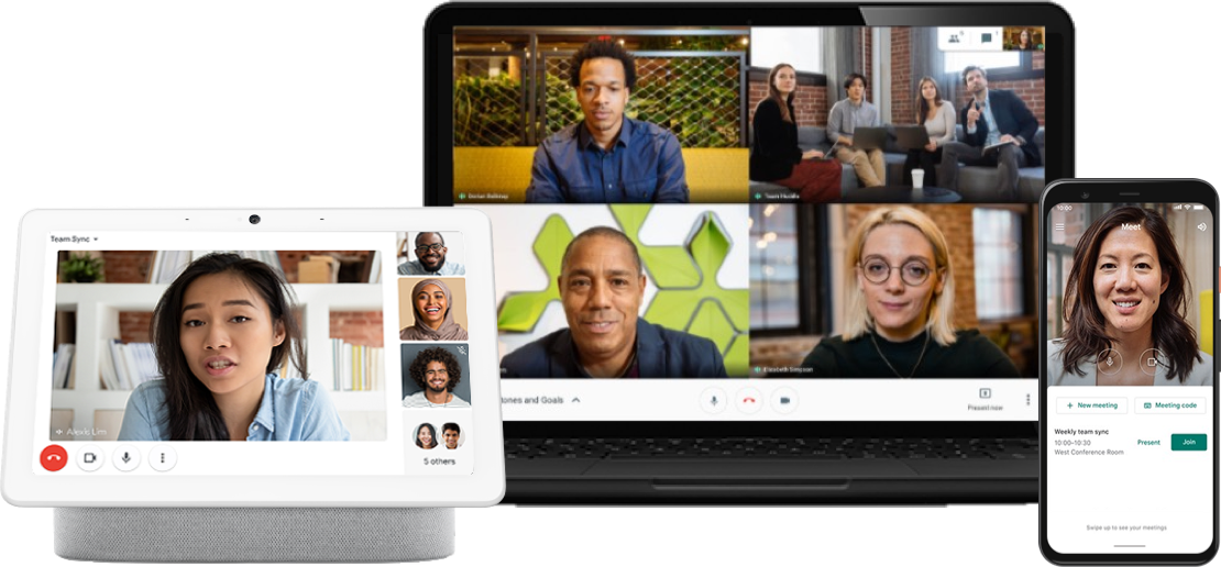 another competitor to zoom and Microsoft teams is google hangouts
