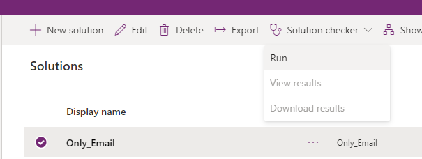 Dynamics 365 powerapps solution health checker