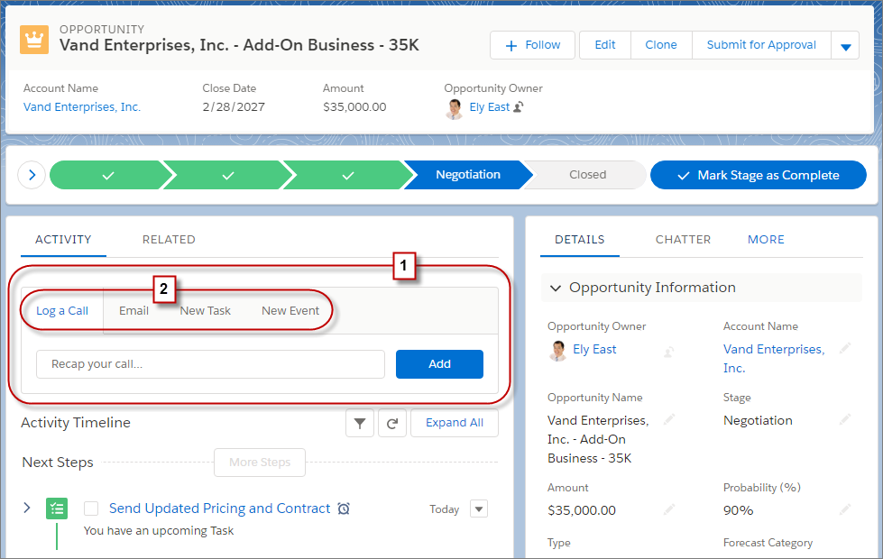 Pro Tip: Boost Productivity with Activity Actions in Lightning Experience - Salesforce Admins