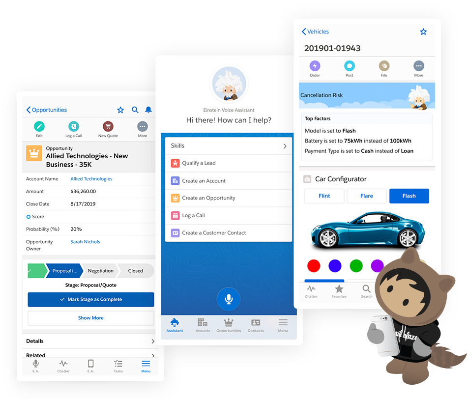 CRM Mobile App for iPhone or Android - Salesforce App - Salesforce.com