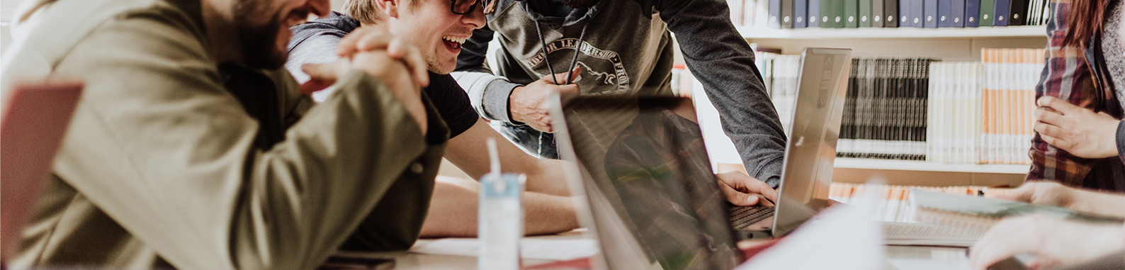 Collaborating together in a conference room
